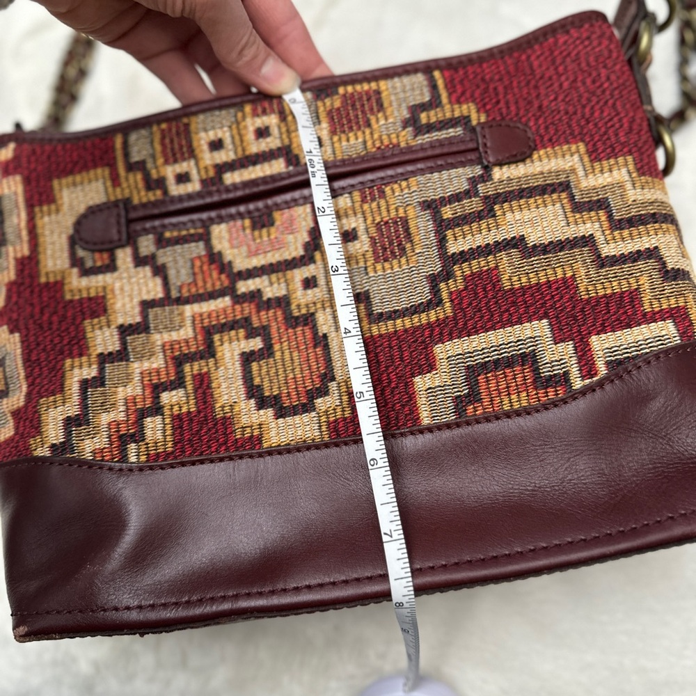 Patricia Nash Salvina Peruvian Tapestry Crossbody Bag - Picture 7 of 11